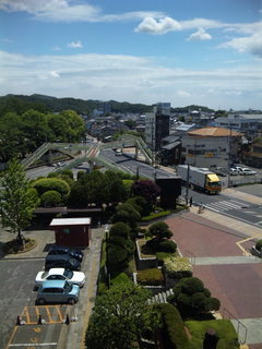 市長室から見える景色